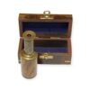 PHOTO-2024-04-01-18-51-14 (11) Telescope With Leather Cover In Wooden Box
