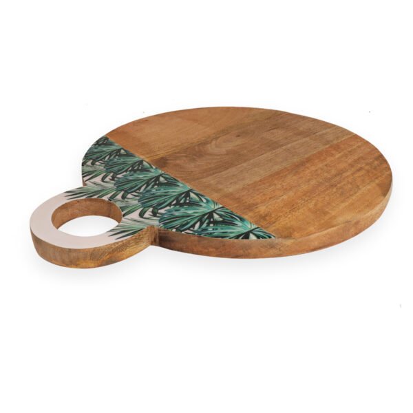 Palm leaf chopping boad
