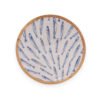 Wooden fish print platter