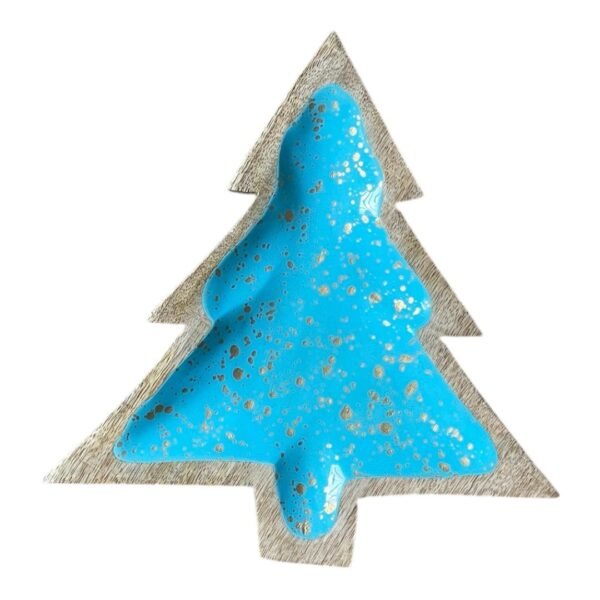 Sparkle Christmas Tree Platter