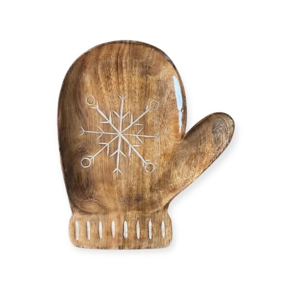 Christmas Glove Shape Platter
