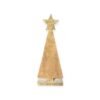 Wooden Natural Green Sides Christmas TREE
