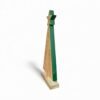 Wooden Natural Green Sides Christmas TREE